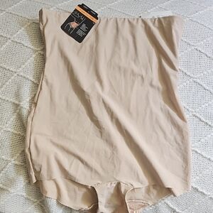 Maidenform Tan Shapewear High-Waisted Shorts